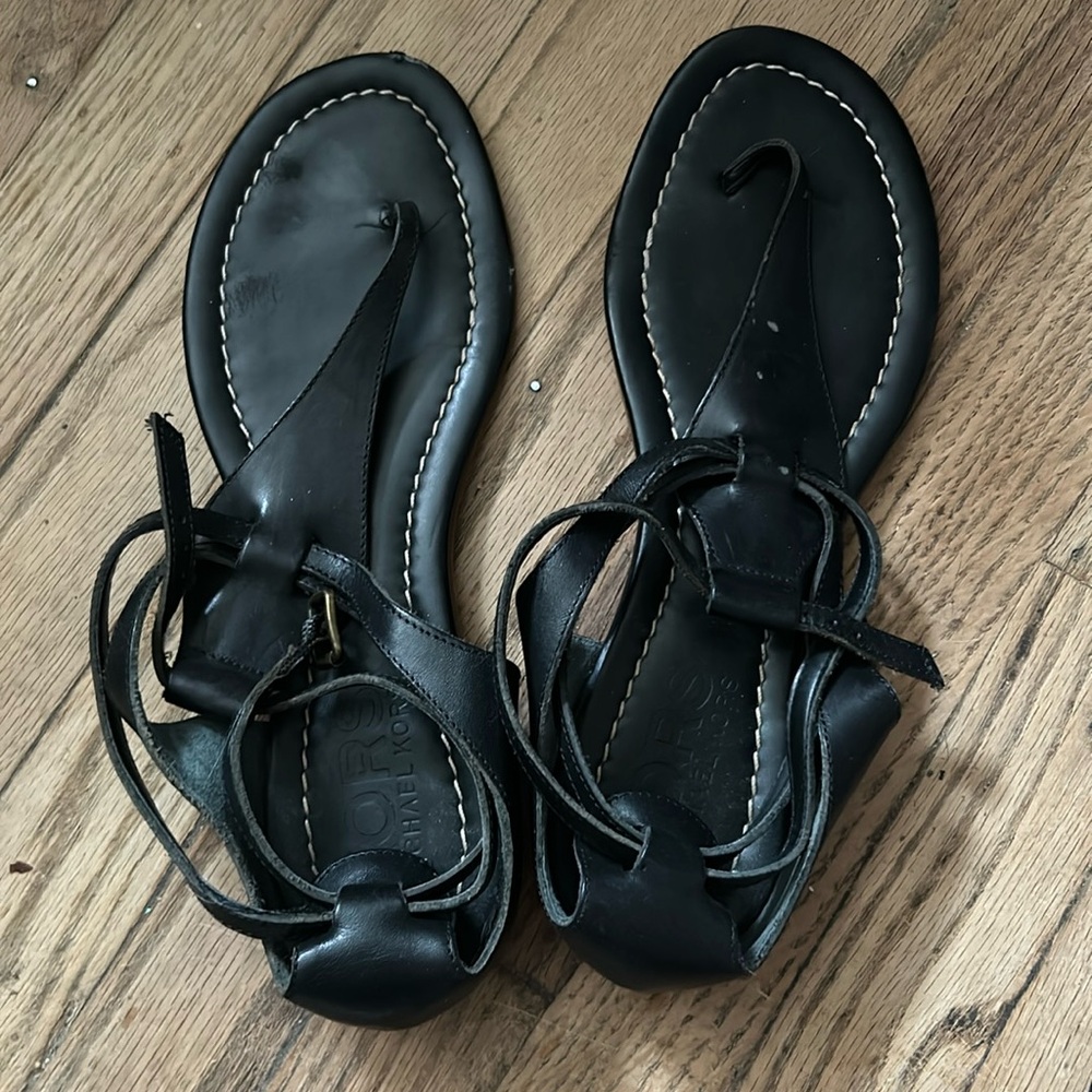 Michael Kors black sandal 9